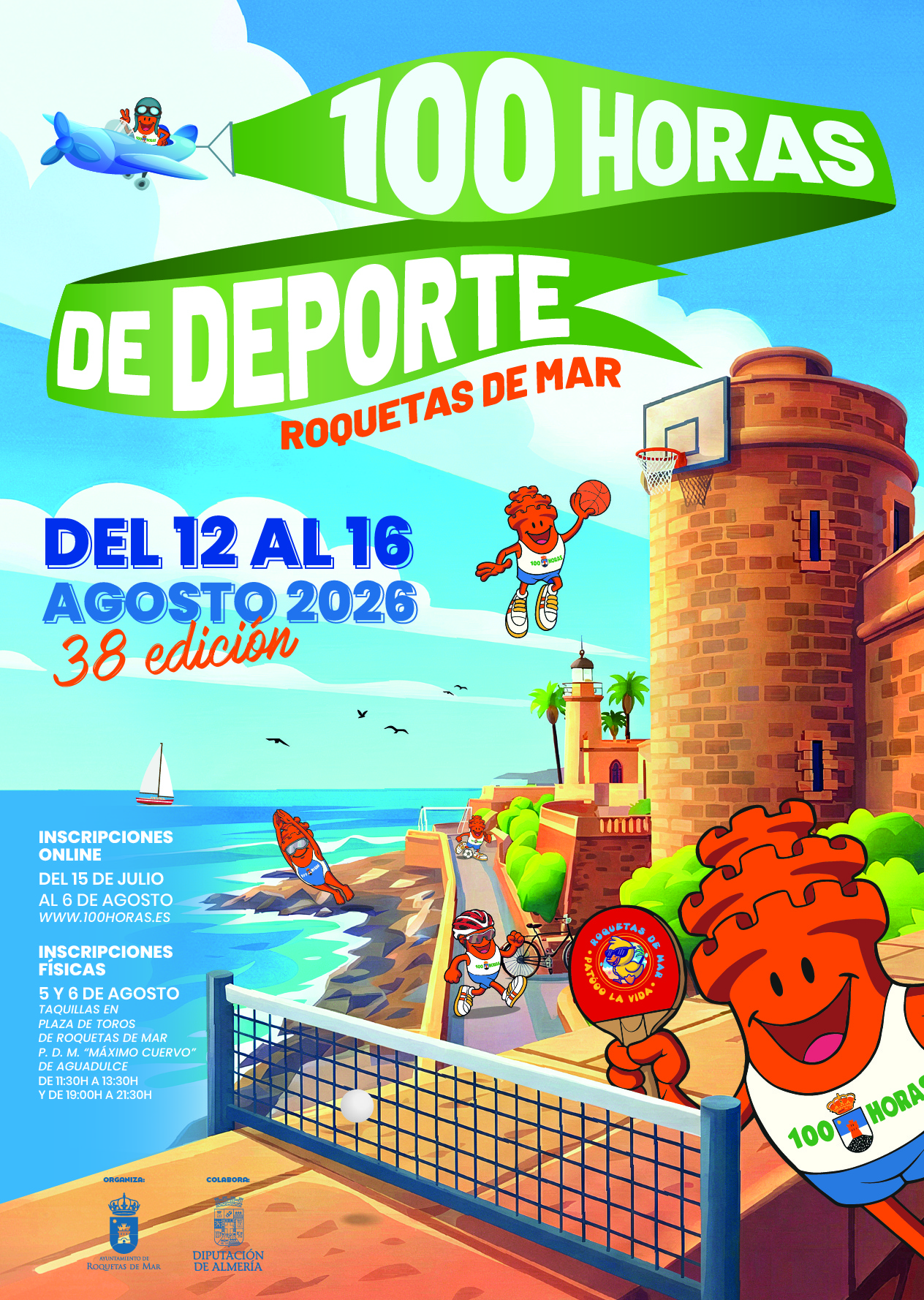 Cartel Oficial 100 Horas de Deporte